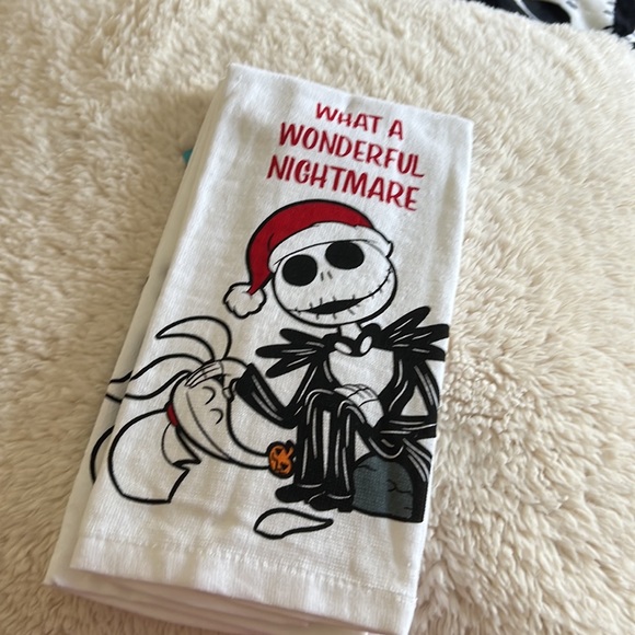 Nightmare before Christmas kitchen towel set, Christmas theme - Picture 2 of 3